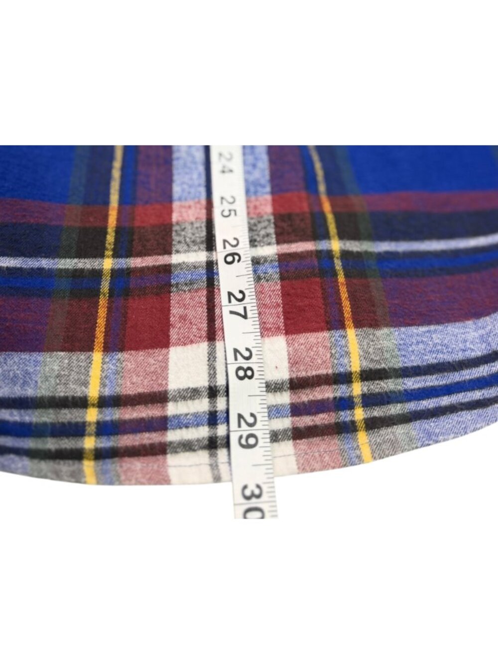 Vintage 90s Eddie Bauer Adirondack Plaid Flannel Shirt Men's Size Large 16-16.5 - Picture 7 of 7